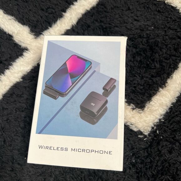 Wireless Microphone for Smartphones - Black - Picture 1 of 4